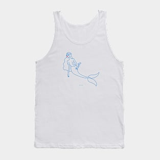 Mermaid bubbles Tank Top